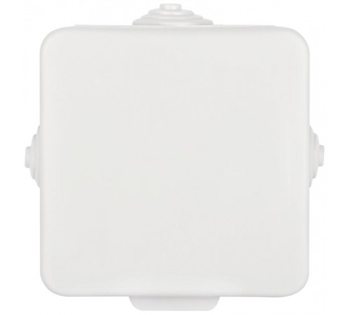 Коробка распределительная о/у 65х65х50мм с гермовводами 4 вх. IP54 KOR-65-65-50-4g Б0037445  ЭРА