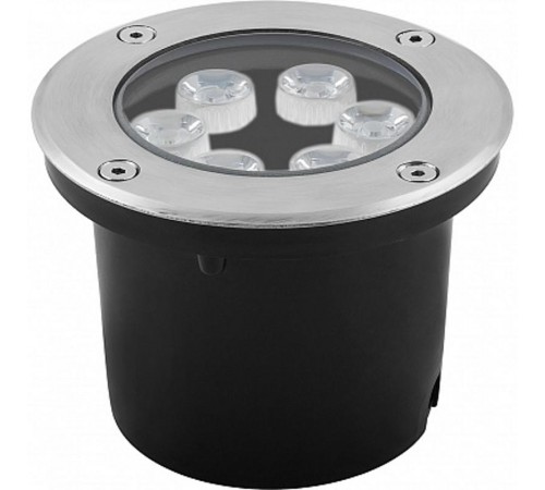 SP4112 Светильник тротуарный,6LED теплый белый,6W,120*H90mm,вн.диаметр:90mm,IP67  32015  FERON