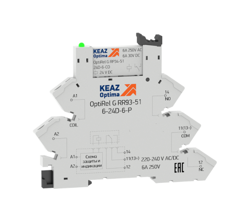 Релейный модуль OptiRel G RM38-61-24D-6-P-CO 282948  КЭАЗ