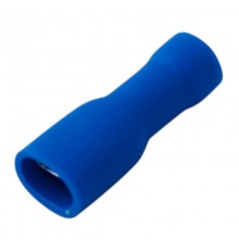 Клемма плоская полностью изолированная гнездо 5 мм 1.5-2.5 мм (РППи-м 2.5-(4.8))  08-0631  REXANT