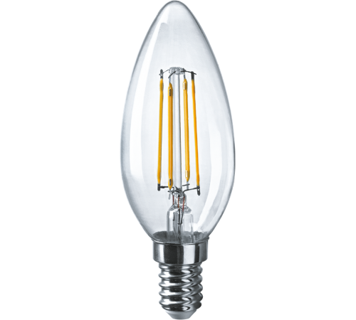 Лампа светодиодная  OLL-F-C35-10-230-4K-E14  80895   ОНЛАЙТ