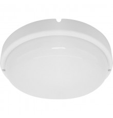 Светильник светодиодный пылевлагозащищенный для ЖКХ с микроволновым датчиком AL3009 в пластиковом корпусе 12W 4000K 220V IP65 белый  41320  Feron