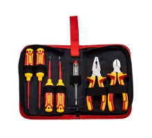 Набор диэлектрического инструмента RI-01, 7 предметов, до 1000 В, тканевый пенал  12-4691-3  Rexant