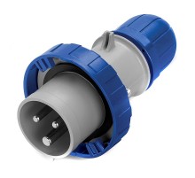 Вилка кабельная с безвинтовыми клеммами IP67 16A 2P+E 230В  DIS2181633P  DKC