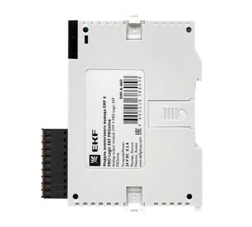 Модуль аналогового вывода EMF 4 PRO-Logic (с поверкой)  EMF-A-4AO-V  EKF