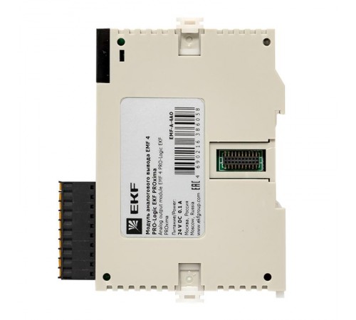 Модуль аналогового вывода EMF 4 PRO-Logic EKF PROxima  EMF-A-4AO  EKF