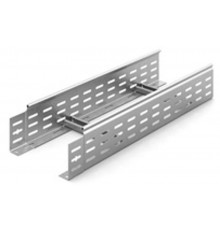 Лестничный лоток замковый 200х100х3000, толщ. 1,5 мм, гор. цинк, 313211  НЛО-200х100х3000-1,5-ГЦ   Ostec