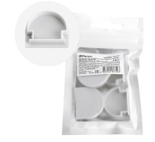 Заглушка без отверстия для профиля CAB283, LD382 (комплект 4шт) FERON  48257  FERON