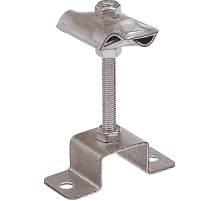 Держатель-зажим соединительный круглого проводника 8-10 мм опорный, оцинк.91073Ezetek