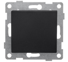 Bravo Выключатель 1кл. 2-х полюсный, СУ , 10А, 250В, графит  С10В5-010  GUSI Electric