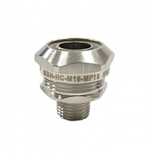 Муфта вводная с наружной резьбой МВН-НС-М16-МР15 IP67  zeta45019  ГОФРОМАТИК