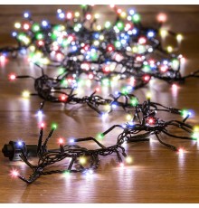 Гирлянда "Кластер LED" 3 м, темно-зеленый ПВХ IP20, 288 диодов, цвет мультиколор  303-629  NEON-NIGHT