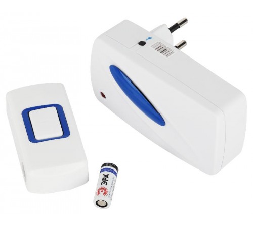 Звонок  ЭРА C93 беспроводной, от сети (нов.упак)  Б0018972  ЭРА