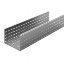 Лоток перфорированный 200х200х3000, толщ. 1,2 мм, Сендзимир цинк  УЛП-200х200х3000-1,2-СЦ  Ostec