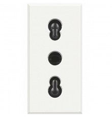 Axolute Розетка 2К+З, 10/16 А 250 В~ с экранированными контактами, цвет белый  HD4180  Legrand