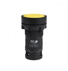 Кнопка OptiSignal Compact D22 C7-P-502 желтая 2НЗ XB7NA54  362034  КЭАЗ