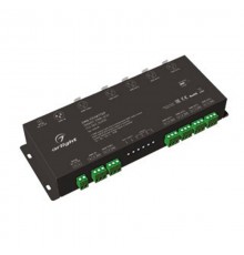 DMX-сплиттер SMART-DMX-4CH (12-36V, XLR3) (Arlight, IP20 Металл, 5 лет)  028435  Arlight