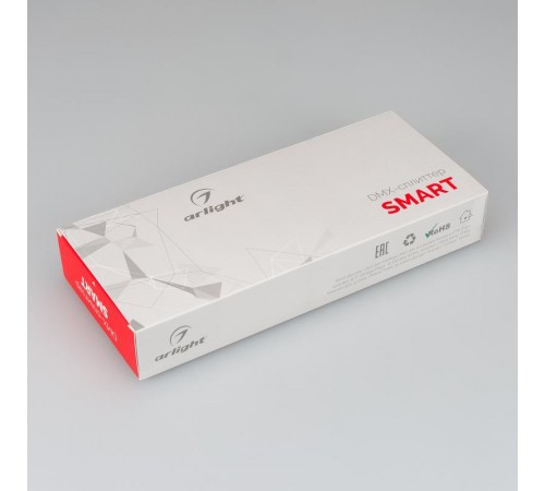 DMX-сплиттер SMART-DMX-4CH (12-36V, XLR3) (Arlight, IP20 Металл, 5 лет)  028435  Arlight