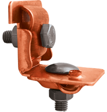 Держатель проводника круглого 6-10 мм для фальца 0.7-8 мм универсальный, медь91090-2Ezetek