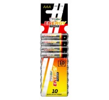 Батарейка щелочная (алкалиновая) LR03-10BL (100/800/38400) (AAA)   Б0018948  ТРОФИ