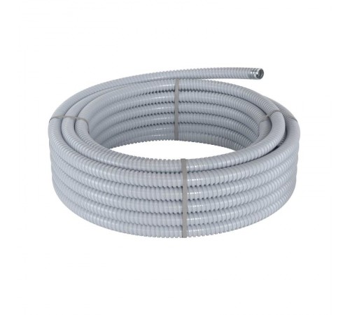 Металлорукав DN 26мм в ПВХ изоляции, Dвн 26,5 мм, Dнар 31,5, 25 м, цвет серый  6071R-027  DKC