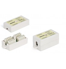 Адаптер проходной CA-IDC-C5e-WH (coupler), Dual IDC, категория 5e, 4 пары  23533  Hyperline