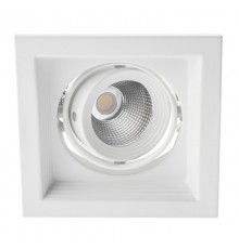Светильник светодиодный встраиваемый карданный SKD-11-36-40K-W09 9Вт 810Лм 4000К 130х130х100мм  Б0049776  ЭРА