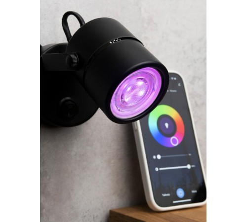 Умная лампа GU10 EKF Connect 5W WIFI RGBW  slwf-gu10-rgbw  EKF