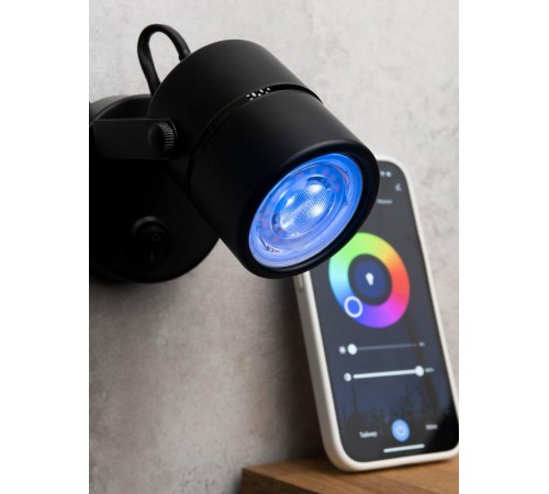 Умная лампа GU10 EKF Connect 5W WIFI RGBW  slwf-gu10-rgbw  EKF