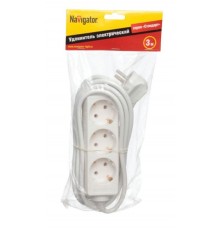 Удлинитель NPE-S-03-300-E-3x1 с/з 3 гн. 3м  94179  Navigator