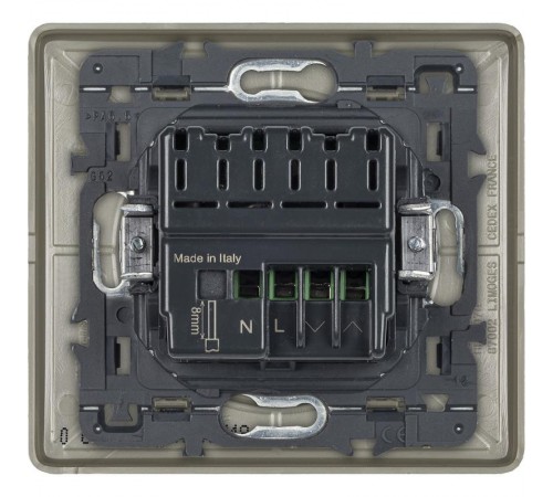 Выключатель рольставней Умный Celiane 500В.А 230В рамка вольфрам; графит Netatmo  064896  Legrand