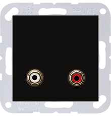 2x Cinch Audio (RCA) MAA1021SW Jung