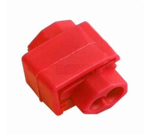 Ответвитель питания 0.5-1.0 мм красный  08-0761  REXANT