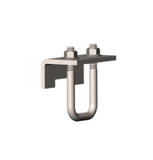 (ПОД ЗАКАЗ) Крепеж к металлическим балкам 90 мм, толщ. 6,0 мм гальван. Цинк  КМБ-90-6,0-ЭЦ  OSTEC