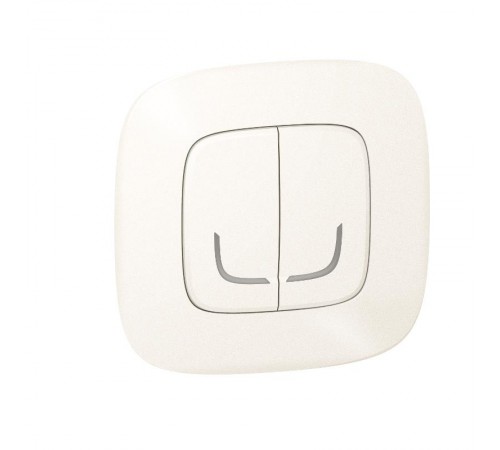 Выключатель Умный беспроводной 2-кл. Valena Allure жемчуж. Netatmo  752987  Legrand