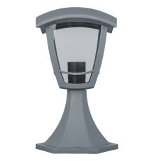 Светильник садово-парковый NOF-P03-GR-IP44-E27 (4 грани серый)  80460   Navigator