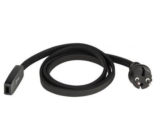 Набор для подключения Белт-лайт   ERABL- SET   (шнур питания с вилкой+ коннектор, на 2 жил.), черный  Б0049180  ЭРА