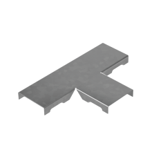 Крышка Т-отвода прямого 50 мм "ПЛЮС"  KPTDplus50  КМ - профиль