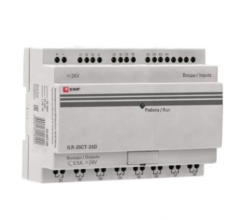 Программируемое реле 20 в/в т 24В PRO-Relay EKF PROxima  ILR-20CT-24D  EKF
