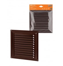 Решетка металл. 200х200, коричневая, с покрытием полимерной эмалью,  SQ1807-0708  TDM