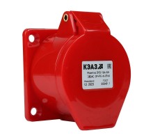 Розетка 315-16А-6h-380AC-3P+PE+N-IP44  222759  КЭАЗ