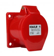 Розетка 315-16А-6h-380AC-3P+PE+N-IP44  222759  КЭАЗ