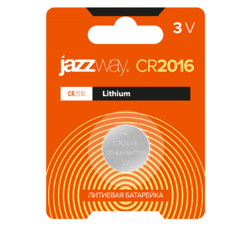 Элементы питания  CR2016  BL-1   .2852830   Jazzway