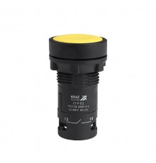 Кнопка OptiSignal Compact D22 C7-P-511 желтая 1НО+1НЗ XB7NA55  362052  КЭАЗ