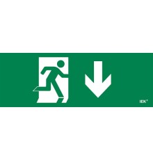 Этикетка самоклеящаяся  280х100мм "Фигура/стр. вниз"   LPC10-1-28-10-FNIZ  IEK