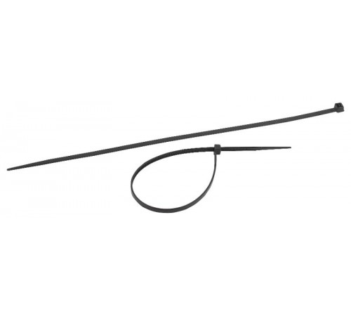Кабельная стяжка 8х500 Чёрный Black (100 штук) (100 pcs)  Б0039408  ЭРА