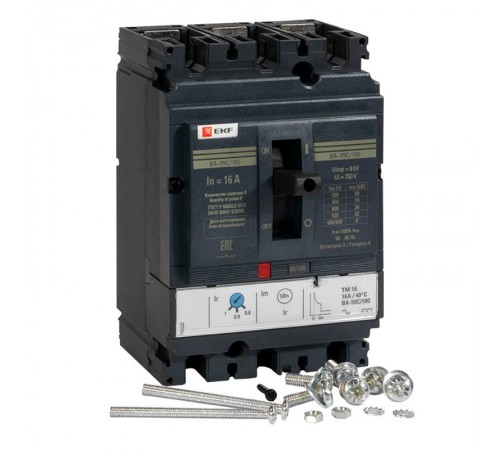 Выключатель автоматический ВА-99C (Compact NS) 100/16А 3P 36кА EKF PROxima  mccb99C-100-16  EKF