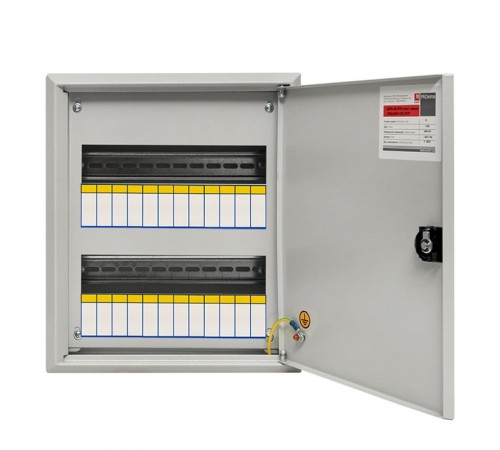 Щит распределительный навесной ЩРН-24 (ВхШхГ) 350х300х120мм IP31 PROxima пласт. замок  mb21-24n  EKF