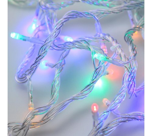 Светодиодная гирлянда ARD-STRING-HOME-5000-CLEAR-50LED-LIVE RGB (230V, 3.5W)  025763  Arlight