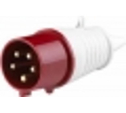 Вилка переносная 025 3Р+РЕ+N 32А 380В IP44 ВП-102   26006DEK  DEKraft